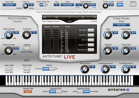 KVR: Auto-Tune by Antares Audio Technologies - Pitch Correction / Auto ...