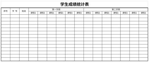 学生成绩分析图表模板下载_红动中国
