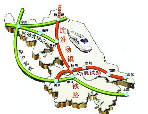 江苏6条铁路在建、 6条将开工，来看涉及淮安的有几条_我苏网