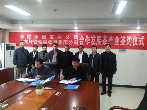合作开发回龙圩茶产业项目正式签约_社办企业_市供销合作联社_永州市人民政府
