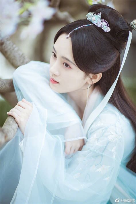 古风头像鞠婧祎女生图片
