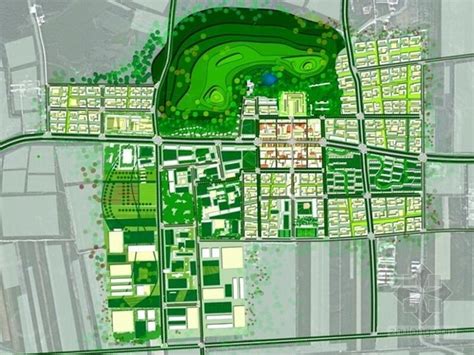 [黑龙江]科技创新城产业园区区景观设计方案-商业环境景观-筑龙园林景观论坛