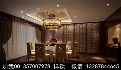 酒店包厢设计案例效果图_美国室内设计中文网