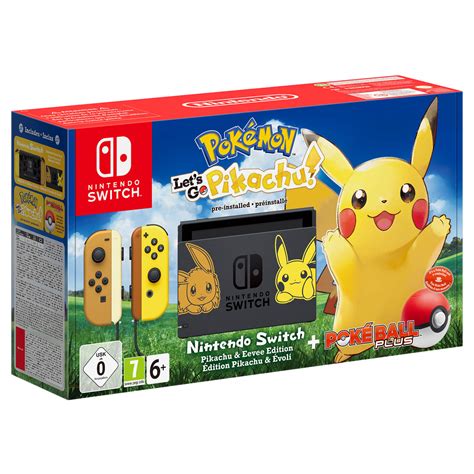 Nintendo Switch Pokémon: Let’s Go, Pikachu! Edition Pack | Nintendo ...