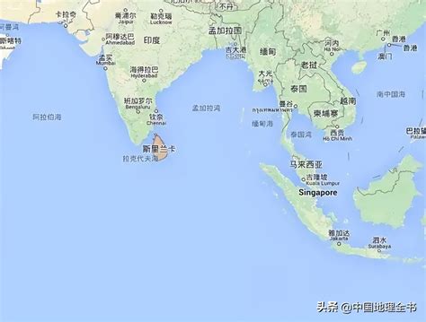 波斯湾地图 - 世界地理地图 - 地理教师网