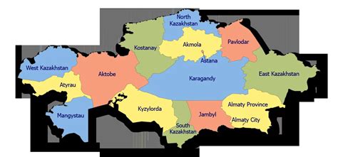 哈萨克斯坦地图高清版 - 哈萨克斯坦地图 - 地理教师网