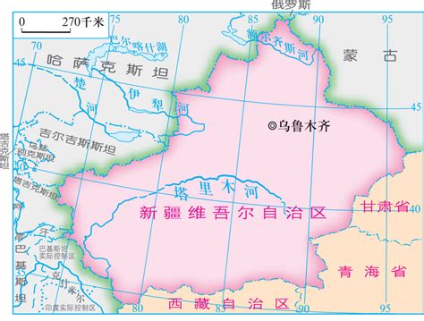 清朝 新疆地图全图高清版-历史地图网