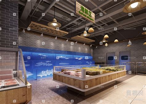 深圳超市海鲜池定做-工程案例-移动海鲜池制作-餐厅海鲜池