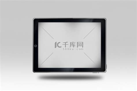 商人使用现代平板电脑桌面显示器高科技图标界面屏幕设备模糊高清摄影大图-千库网