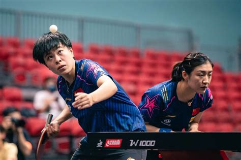 WTT新加坡大满贯：中国队提前锁定女双冠亚军