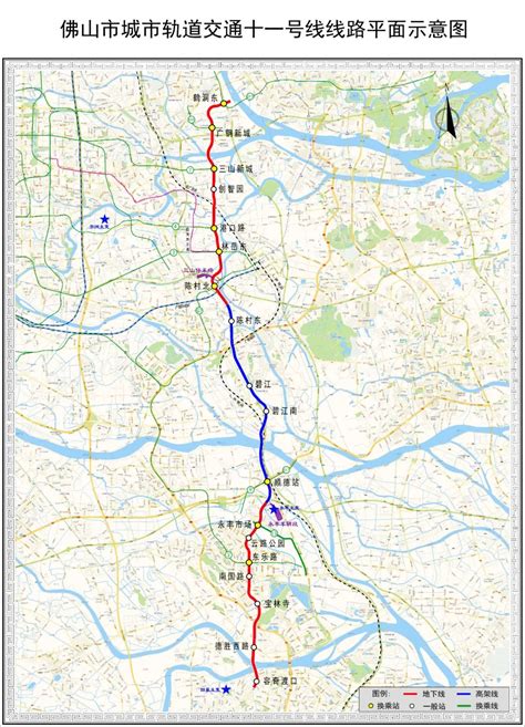 佛山地铁在建线路建设进度图【2022年12月】 - 佛山地铁 地铁e族