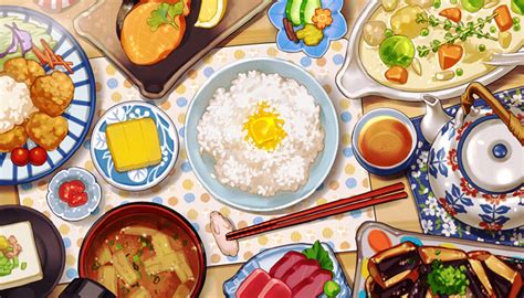 二次元美食图片