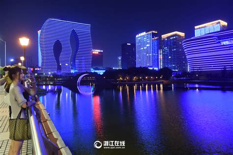 杭州·滨江区·星光大道 夜景-风景照-19摄区-杭州19楼