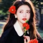 超温柔的黄色系头像女生