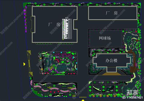 某工业园区规划设计总平面图