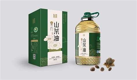 上洛山·山茶油 品牌字体设计+包装设计_Jane品牌策划设计-站酷ZCOOL