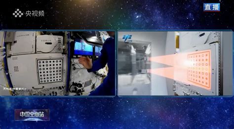 航天员太空授课讲解沈阳自动化所成果——空间科学实验柜中的“手指”和“眼睛”----机器人学国家重点实验室