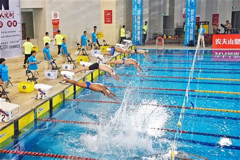 第七届世界军人运动会游泳测试赛暨2019年武汉市青少年游泳比赛开赛