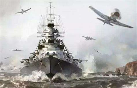 1941年5月27日德舰俾斯麦号被击沉 - 历史上的今天