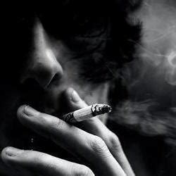 男生抽烟头像伤感侧面 男生抽烟头像伤感高清(2)_配图网