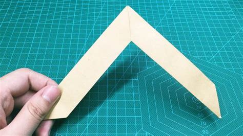 简单的手工折纸 回旋镖折纸步骤图解-百度经验