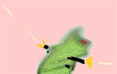 疯狂的青蛙动态qq表情包图片预览_绿色资源网