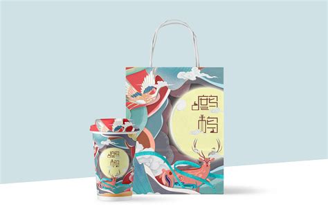 文艺范十足的茶饮店品牌设计-上海美御
