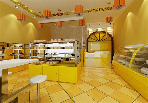 小型蛋糕店装修设计案例-杭州众策装饰装修公司