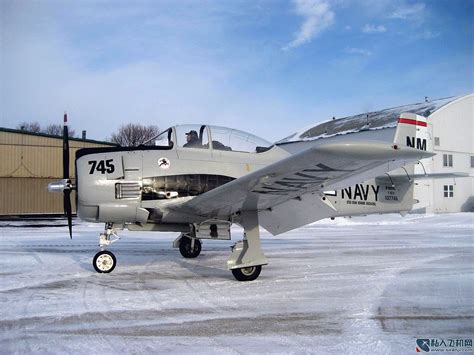 北美 T28B型教练攻击机_二手飞机销售_私人飞机网