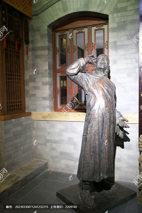老北京叫卖雕塑,工艺世界,文化艺术,摄影素材,汇图网www.huitu.com