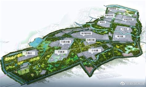 天津市双城绿色生态屏障规划公示！东丽、津南、开发区多板块受益_谈吐楼市_问房