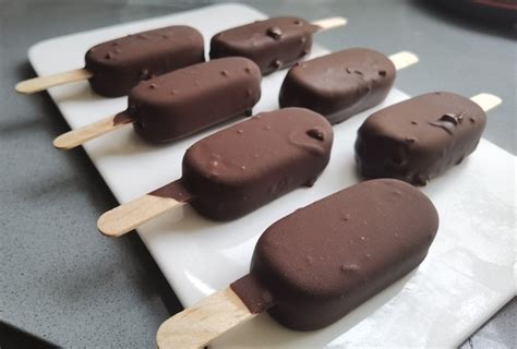 巧克力脆皮雪糕的做法步骤图，怎么做好吃 - 君之博客|阳光烘站