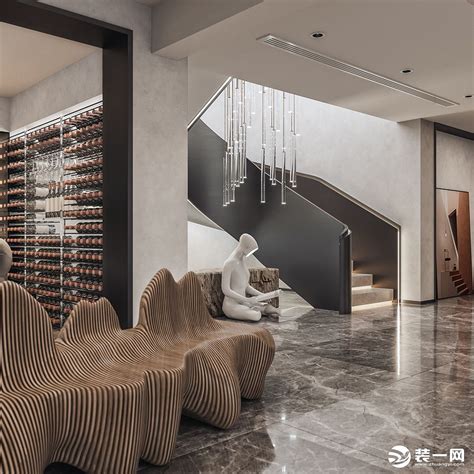 宁波101-200平米现代简约风格海湖府室内装修设计案例-名匠装饰官网