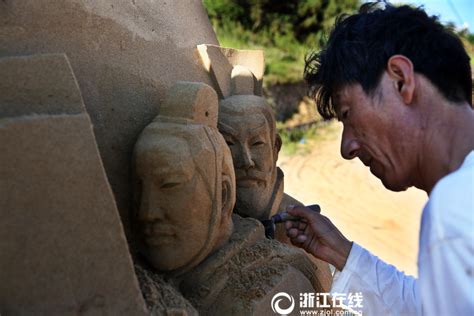 舟山国际沙雕节正式开雕——浙江在线
