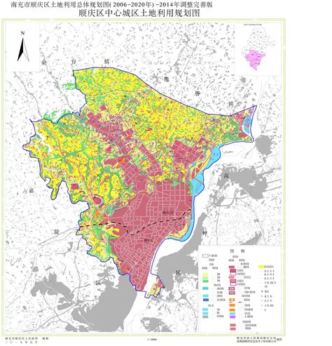 顺庆中心城区控制性详细规划-南充市自然资源和规划局