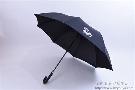 XPS08时尚荷叶边PU皮弯柄伞-杭州优雅公司|杭州优雅公司,雨伞生产厂家,雨伞定制