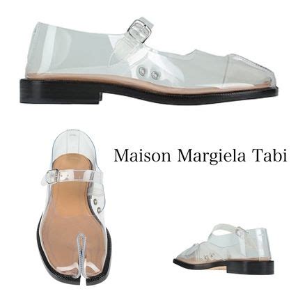 Maison Margiela Tabi クリア バレエシューズ (Maison Margiela/バレエシューズ) 95470136【BUYMA】
