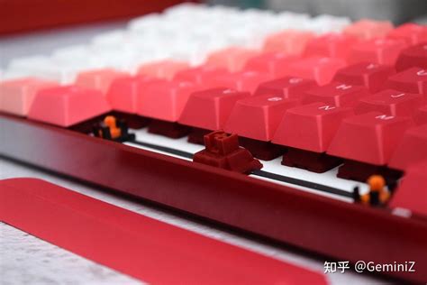 烈焰燃烧不尽，达尔优A84三模烈焰红轴机械键盘分享 - 知乎
