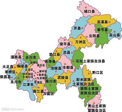 重庆市旅游地图图片