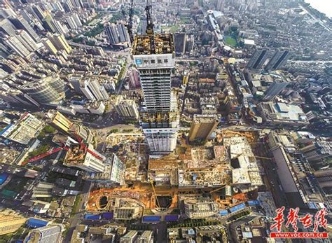九龙仓长沙国金中心突破300米 成湖南第一高楼 - 头条新闻 - 湖南在线 - 华声在线