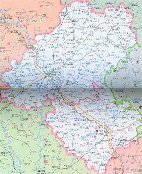 内江市区地图 - 中国地图全图 - 地理教师网