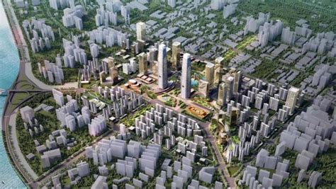 兰州兰石集团高铁新城CBD整体城市设计-深圳市工大国际工程设计有限公司