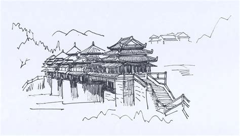 桥的绘画｛卢沟桥和赵州桥｝