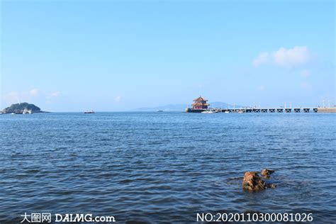 青岛金沙滩风景,滨海建筑,建筑摄影,摄影素材,汇图网www.huitu.com