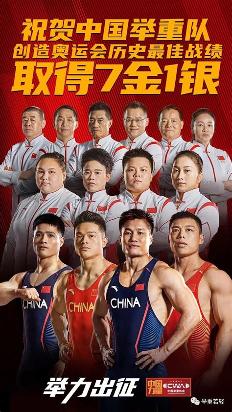 7金1银创队史最佳战绩 中国举重队：诠释中国力量 踏上新的征程_国家体育总局