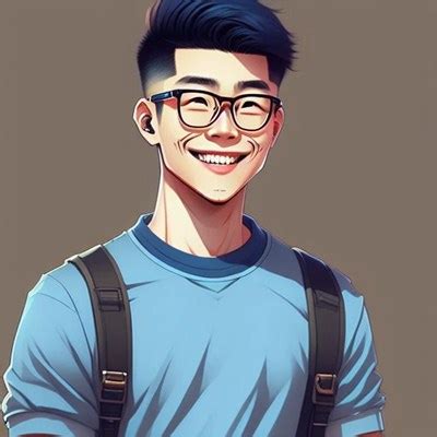 非主流绘画头像男孩