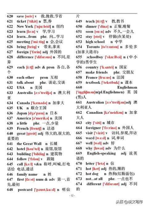 六年级下册英语单词表|北京出版社小学英语