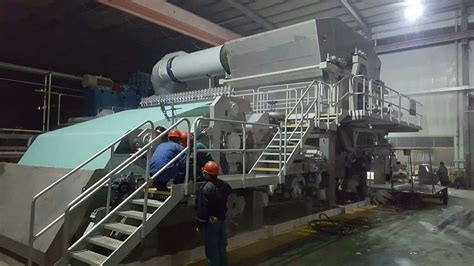 保定宏大纸业高速卫生纸机投产成功--新闻资讯-- 郑州非尔特网毯有限公司