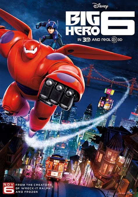 超能陆战队(Big Hero 6)电影海报欣赏 - 设计之家