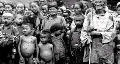 老照片：真实记录1946年湖南大饥荒，场景令人心碎！_国民政府
